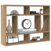 Vegghylle artisan eik 75x16x55 cm konstruert tre