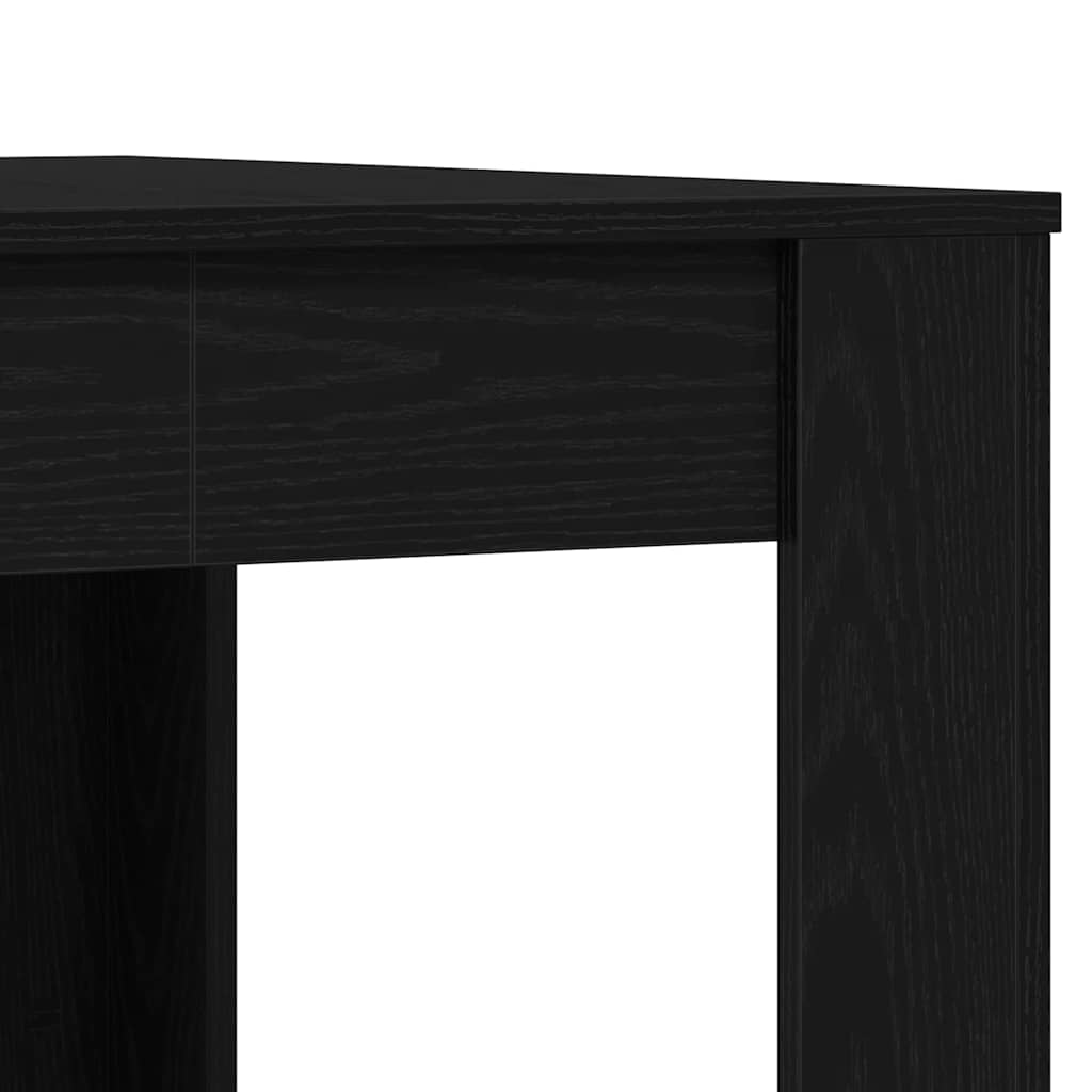 Spisebord Svart Eik 140 x 74,5 x 76 cm polyrotting vidaXL