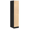 Apotekskap svart eik 30x41x144,5 cm konstruert tre