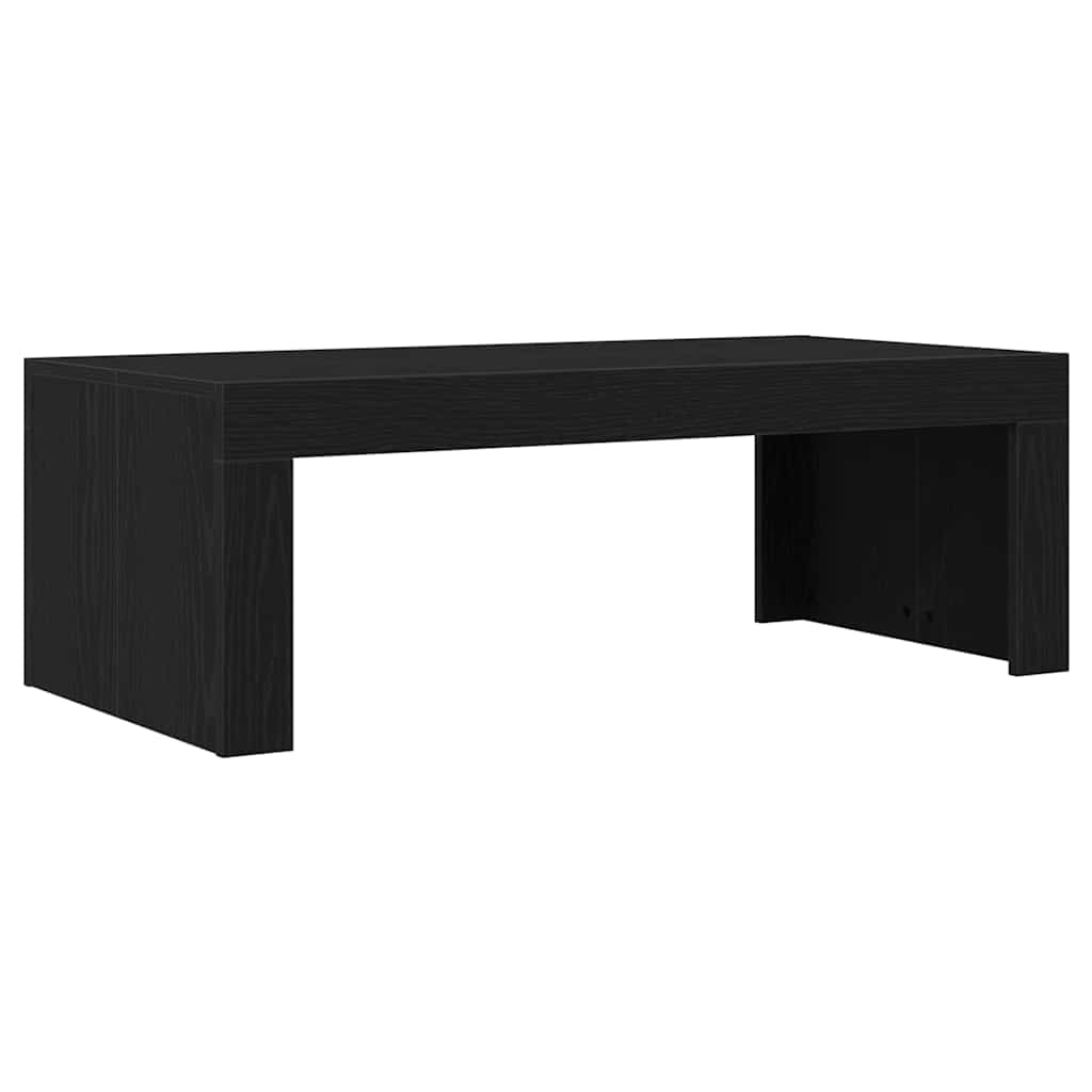 Kaffebord Svart Eik 102 x 50 x 35 cm Konstruert tre