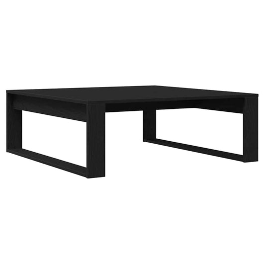 Kaffebord Svart Eik 100 x 100 x 35 cm Konstruert tre