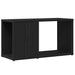 TV-benk svart eik 60x24x32 cm konstruert tre