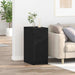 Kontorskap Svart Eik 33 x 50 x 75 cm Konstruert tre