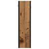 Baderomsspeil gammelt tre 60x16x60 cm konstruert tre