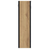 Baderomsskap med speil artisan eik 60x16x60 cm konstruert tre