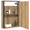Baderomshylle med speil artisan eik 42x12x60 cm konstruert tre