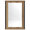 Baderomshylle med speil artisan eik 42x12x60 cm konstruert tre