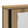 Baderomshylle med speil artisan eik 42x12x60 cm konstruert tre