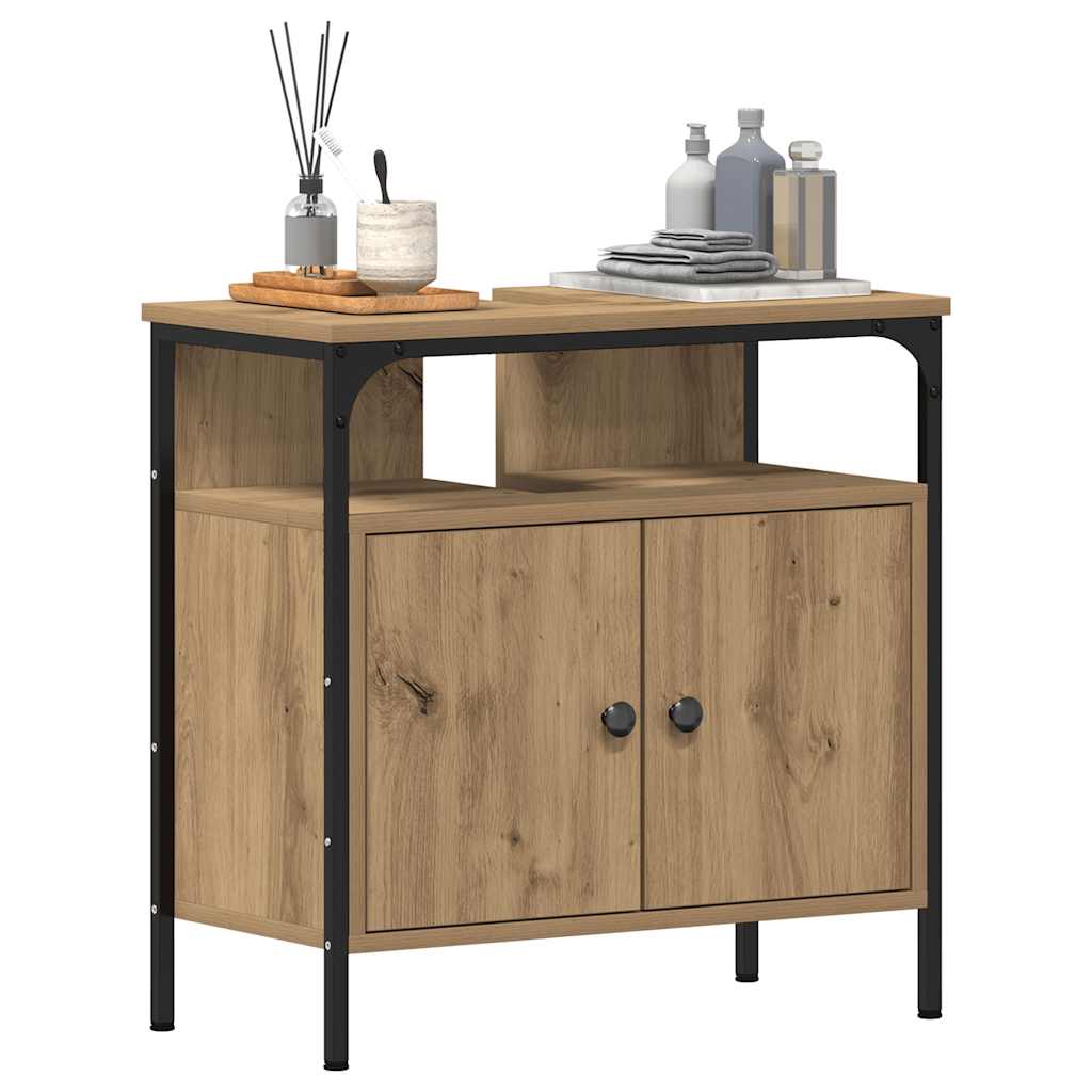 Servantskap artisan eik 60x30x60 cm konstruert tre