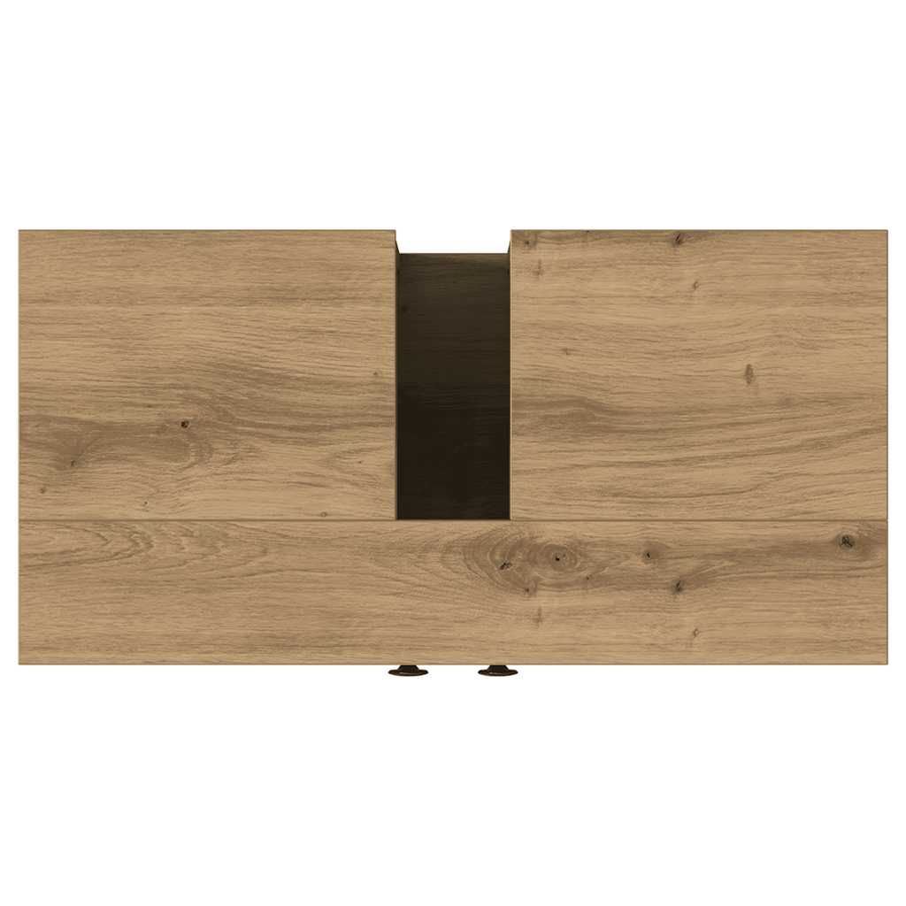 Servantskap artisan eik 60x30x60 cm konstruert tre