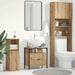 Servantskap artisan eik 60x30x60 cm konstruert tre