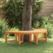 Trebens Naturlig 160 x 80 x 45cm Solid Eucalyptus Tre