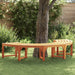 Trebens 4-Antall seter 210 x 80 x 45 cm Solid Eucalyptus Tre