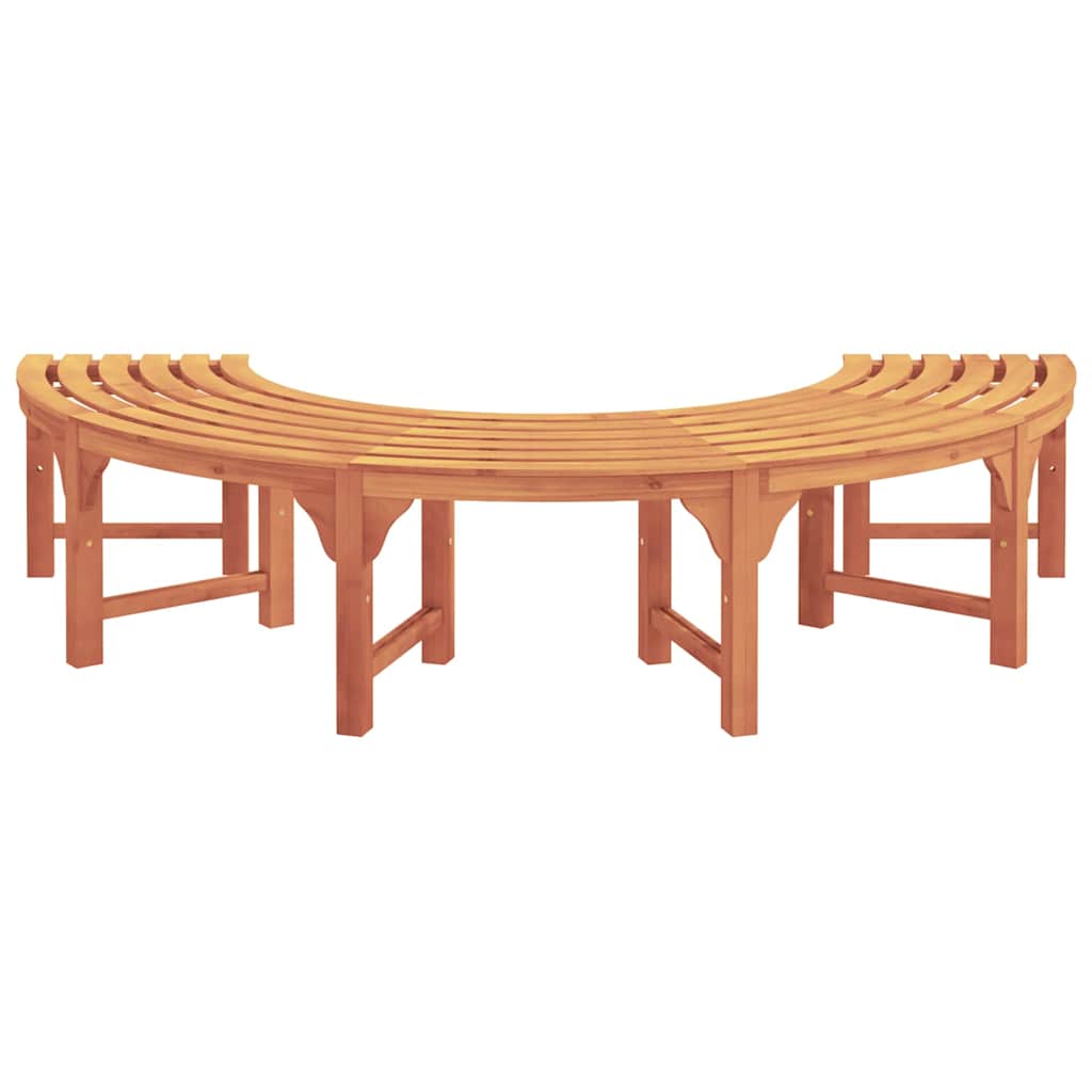 Trebens 4-Antall seter 210 x 80 x 45 cm Solid Eucalyptus Tre