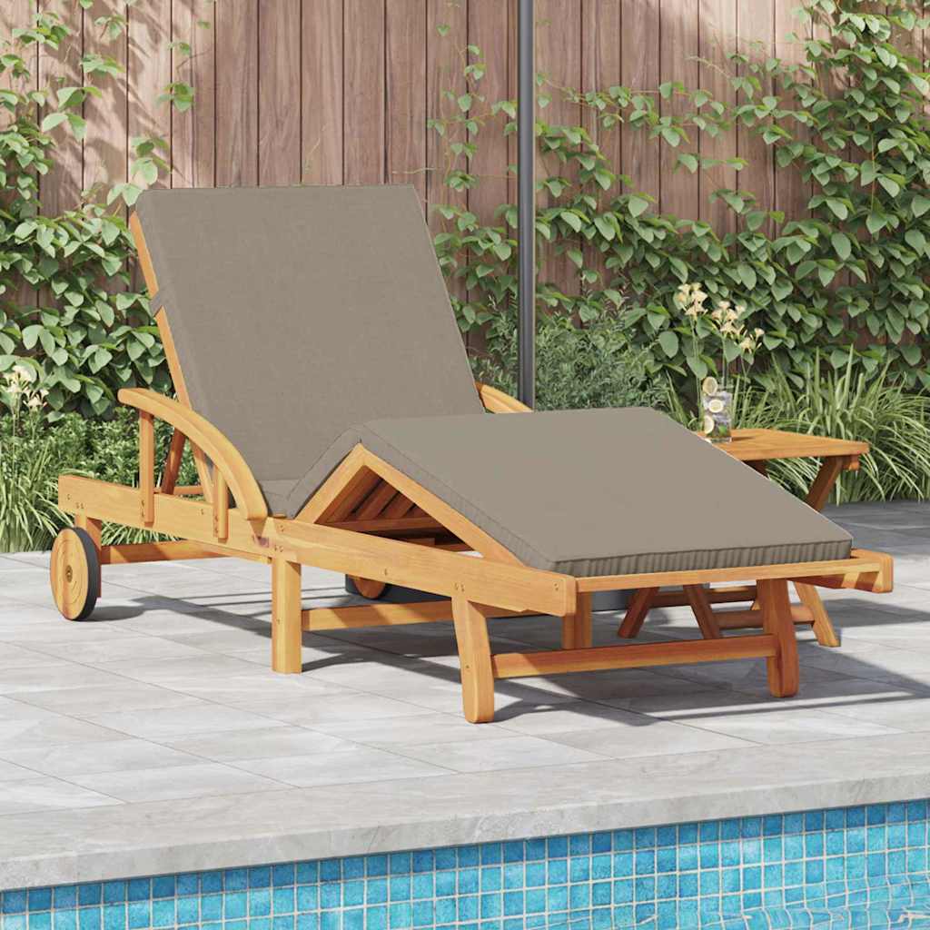 Solstol Gråbrun 200 x 67 x 84 cm Solid akasietre