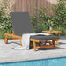Solstol Brun 199 x 63 x 85 cm Solid akasietre