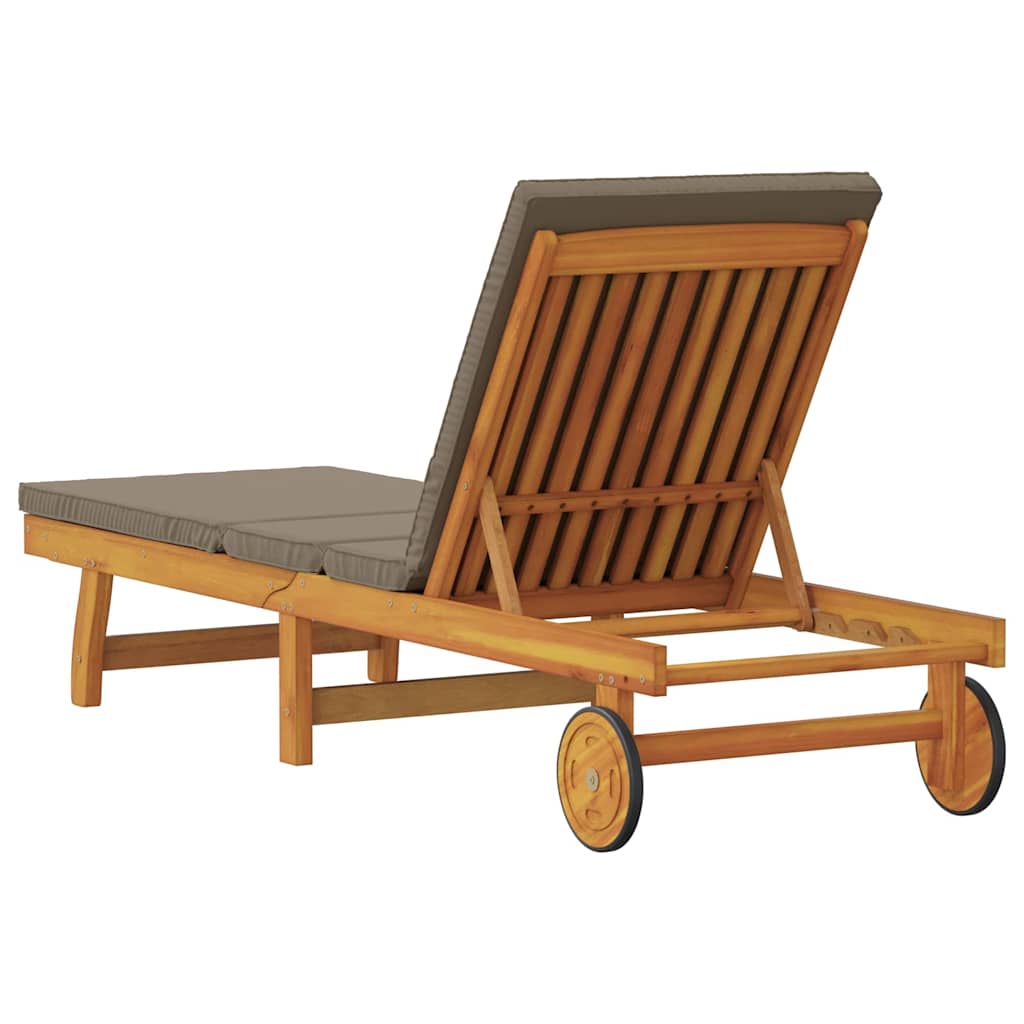 Solstol Brun 199 x 63 x 85 cm Solid akasietre