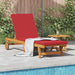 Solstol Brun 199 x 63 x 85 cm Solid akasietre