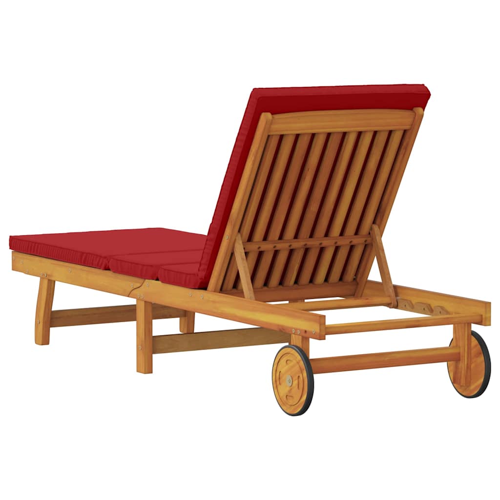 Solstol Brun 199 x 63 x 85 cm Solid akasietre