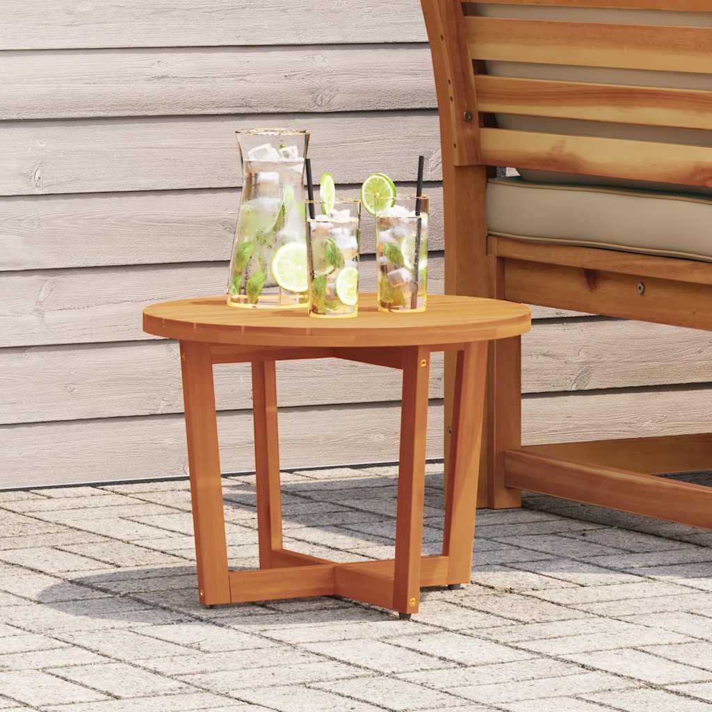 Hagebord rundt Ø55x40 cm heltre akasie