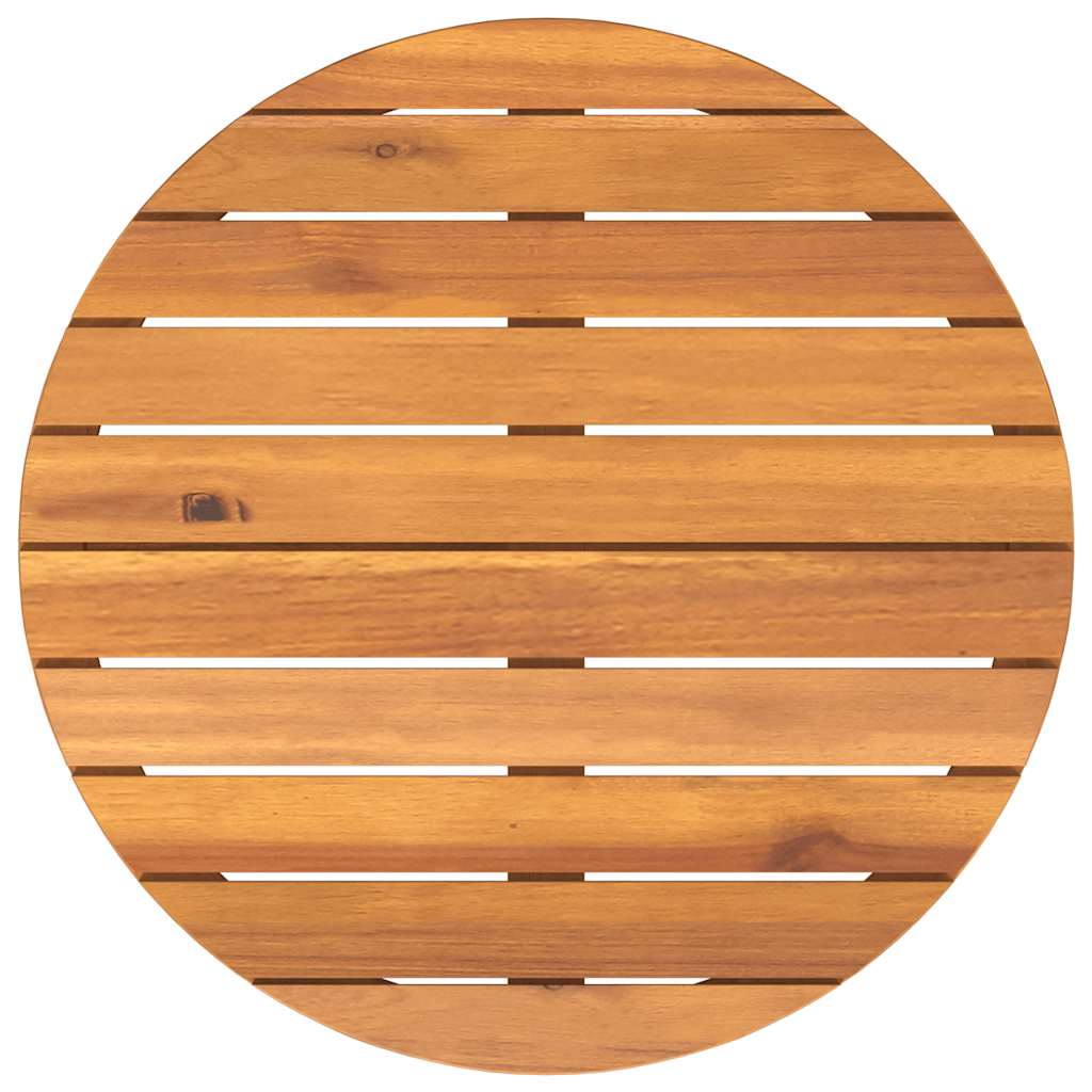 Hagebord rundt Ø70x75 cm heltre akasie