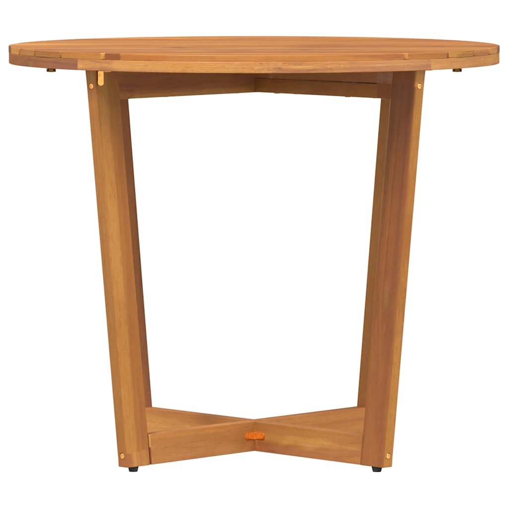 Spisebord for hagen rundt Ø90x75 cm heltre akasie