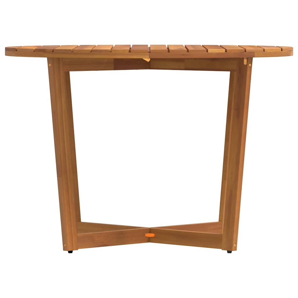 Spisebord for hagen rundt Ø110x75 cm heltre akasie