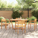 hagespisebord ovalt 150x90x75 cm heltre akasie