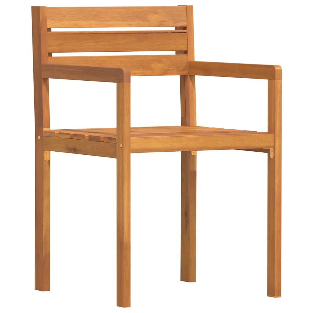 Hagestoler 2 stk 50x53x80 cm heltre akasie