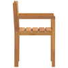 Hagestoler 4 stk 50x53x80 cm heltre akasie