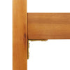 Hagestoler 4 stk 50x53x80 cm heltre akasie
