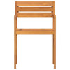 Hagestoler 4 stk 50x53x80 cm heltre akasie