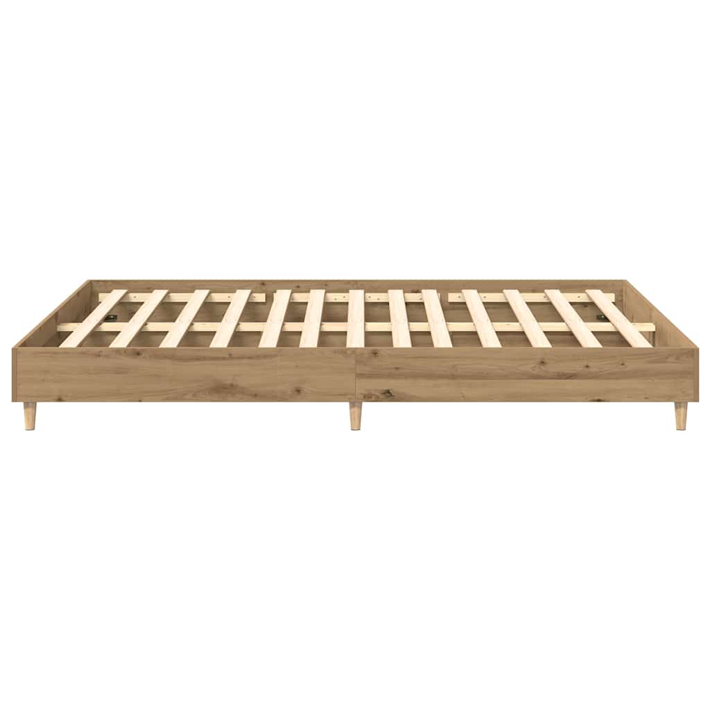 Sengeramme uten madrass artisan eik 150x200 cm konstruert tre