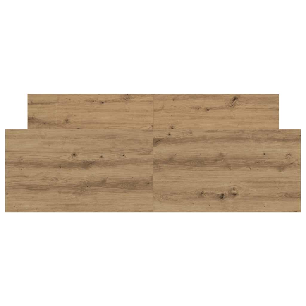 Sengeramme uten madrass artisan eik 140x190 cm konstruert tre