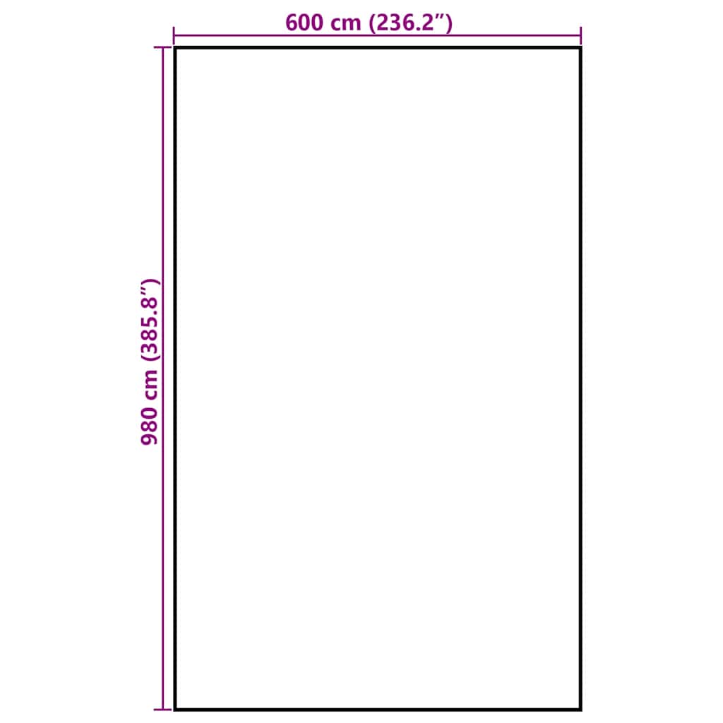 Høystakkpresenning 9,8x6 m 140 g/m² polypropylen