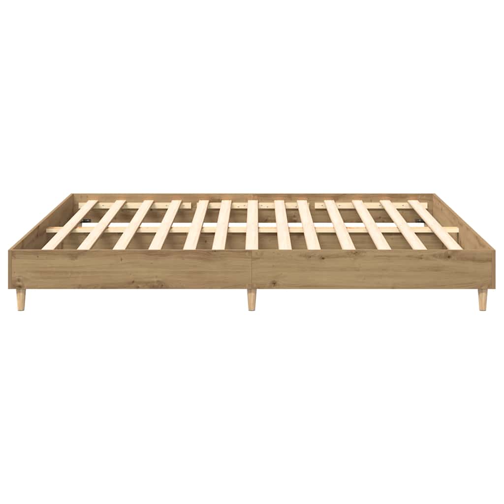 Sengeramme uten madrass artisan eik 160x200 cm konstruert tre