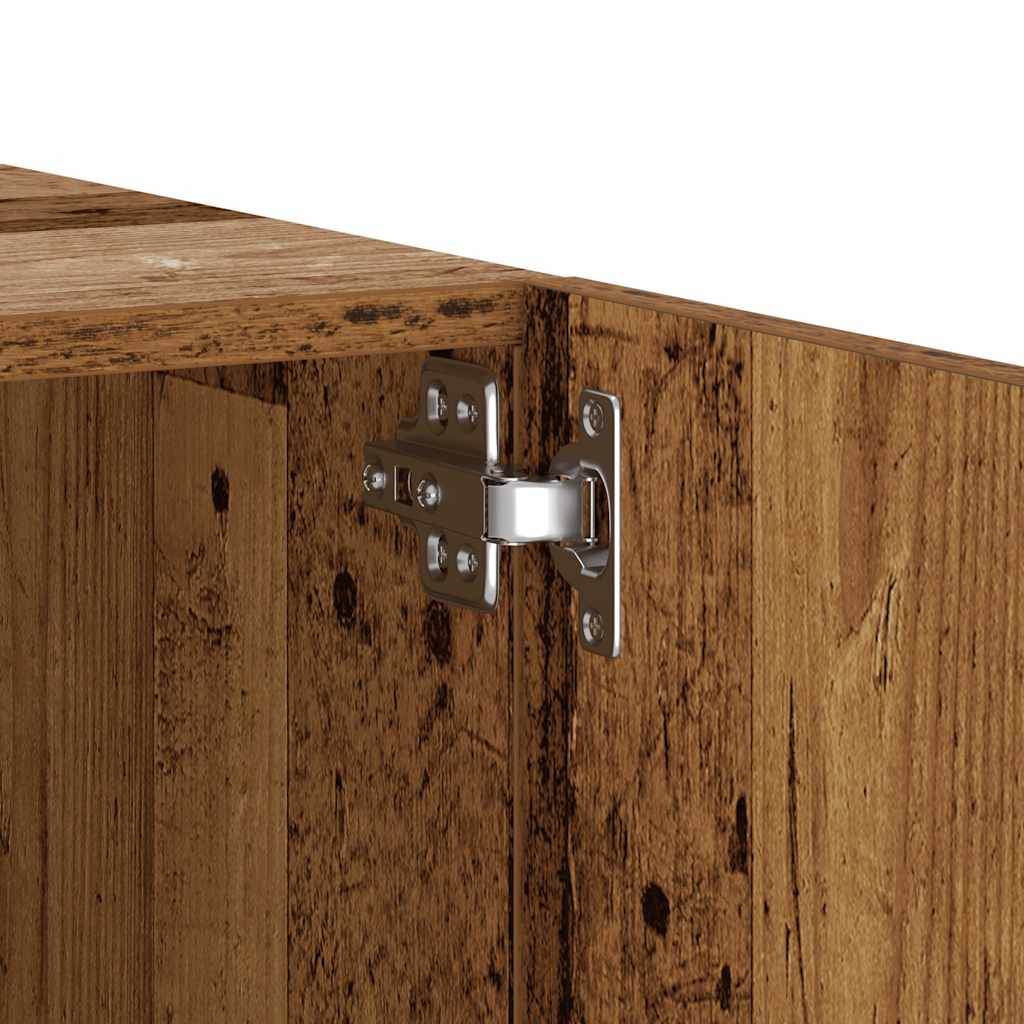 Nattbord gammelt tre 100x35x40 cm konstruert tre vidaXL