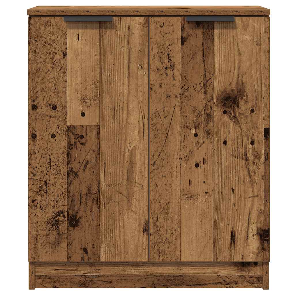 Skjenker 3 stk gammelt tre 60x30x70 cm konstruert tre vidaXL