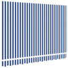 Reserveduk til markise Blå og hvite 350 x 200 cm Lerret