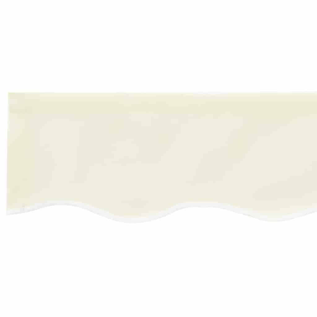 Reserveduk til markise Krem 330 x 195 cm Polyester vidaXL