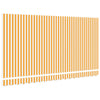 Reserveduk til markise Gul og hvit 400 x 200 cm Lerret