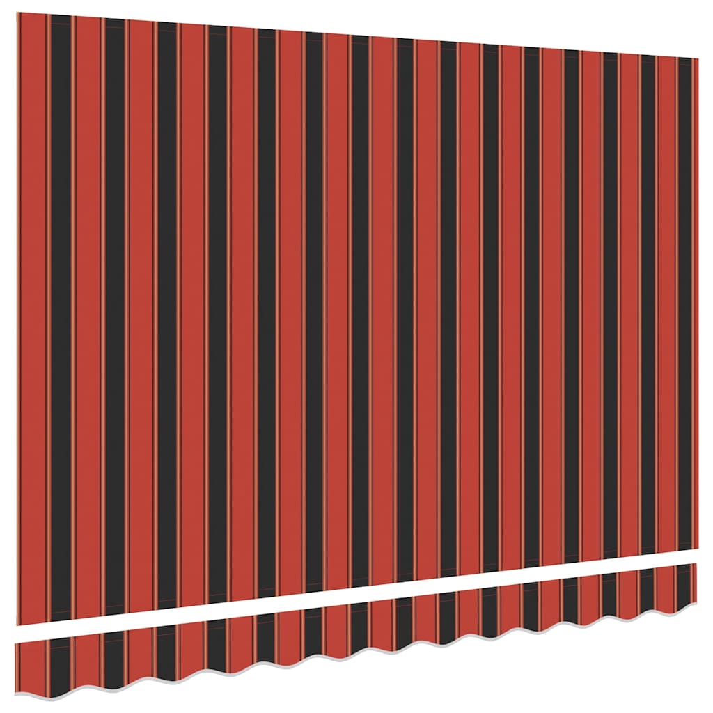Reserveduk til markise Oransje og Brunt 3 x 2 m Polyester