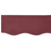 Reserveduk til markise Burgunder 400 x 200 cm Lerret