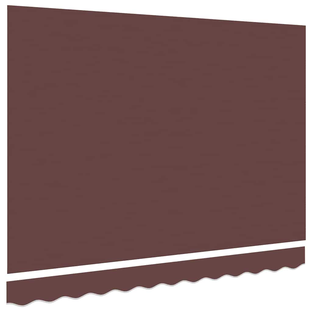 Reserveduk til markise Brun 2,5 x 2 m Polyester