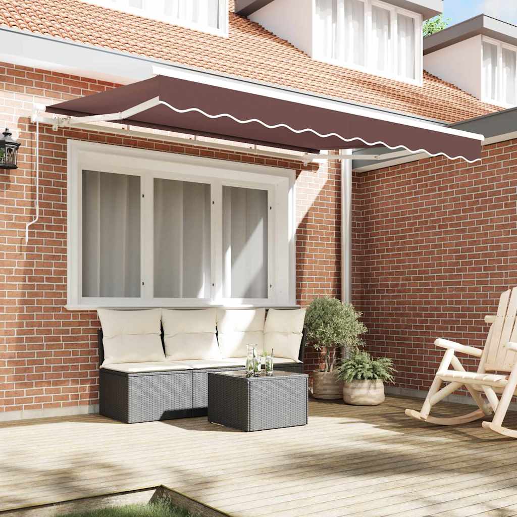 Reserveduk til markise Brun 3 x 2 m Polyester