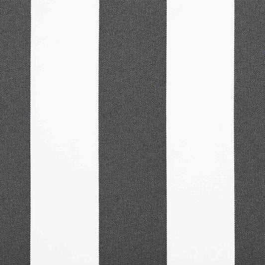 Reserveduk til markise Antrasitt og Hvit 2,5 x 2 m Polyester