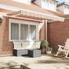 Reserveduk til markise Flerfarget 250 x 200 cm Lerret
