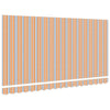 Reserveduk til markise Flerfarget 400 x 200 cm Lerret