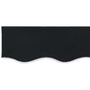 Reserveduk til markise Svart 400 × 300 cm Lerret
