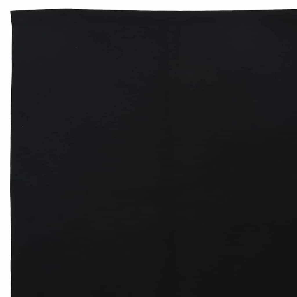 Reserveduk til markise Svart 450 × 300 cm Lerret